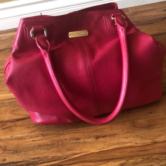 Cole Haan Convertible Tote in Electra Pink - Picture 3 of 6